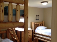 cottage bunk bedroom